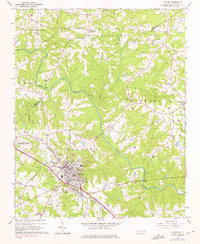 Clayton 1964 topographic map thumbnail