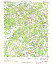 Clemmons 1968 topographic map thumbnail