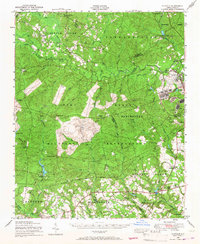 Clifdale 1948 topographic map thumbnail