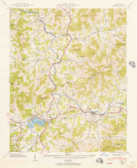 Clyde 1941 topographic map thumbnail
