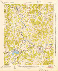 Clyde 1942 topographic map thumbnail