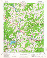 Clyde 1967 topographic map thumbnail