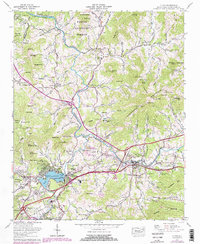 Clyde 1967 topographic map preview