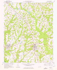 Coats 1973 topographic map thumbnail