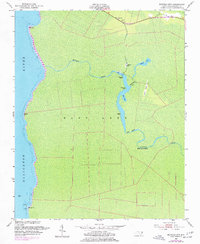 Buffalo City 1953 topographic map thumbnail