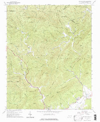 Buffalo Cove 1967 topographic map thumbnail