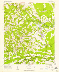 Bunnlevel 1956 topographic map thumbnail