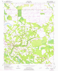 Bunyan 1951 topographic map thumbnail