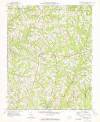 Burlington NE 1969 topographic map thumbnail