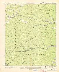 Burningtown Bald topographic map thumbnail