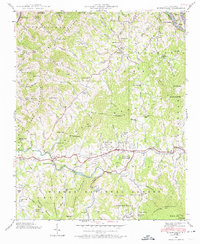 Burnsville 1939 topographic map thumbnail