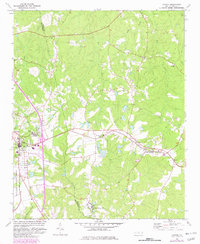 Candor 1974 topographic map thumbnail