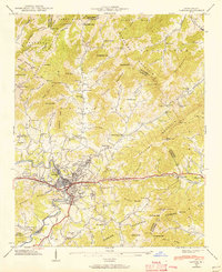 Canton 1941 topographic map thumbnail