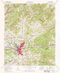Canton 1967 topographic map thumbnail
