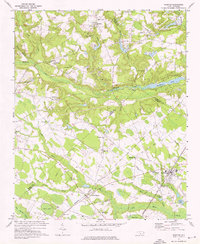 Parkton 1972 topographic map thumbnail