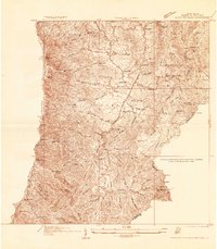 Parts Of Celo And Black Brothers topographic map thumbnail