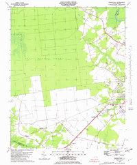 Pasquotank 1982 topographic map thumbnail