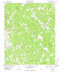 Pea Ridge 1982 topographic map thumbnail