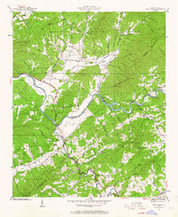 Peachtree 1937 topographic map thumbnail
