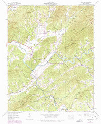 Peachtree 1937 topographic map thumbnail