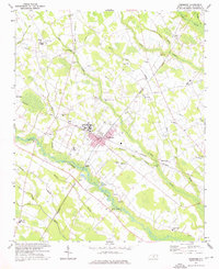 Pembroke 1972 topographic map thumbnail