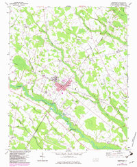 Pembroke 1972 topographic map thumbnail