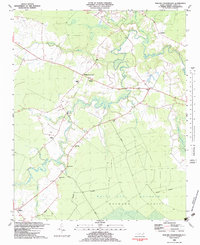 Phillips Crossroads 1982 topographic map thumbnail