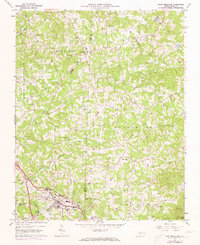 Pilot Mountain 1964 topographic map thumbnail