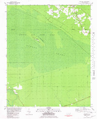Pin Hook 1981 topographic map thumbnail
