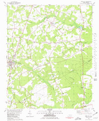Pink Hill 1980 topographic map thumbnail