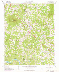 Pinnacle 1964 topographic map thumbnail