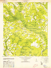Pireway 1953 topographic map thumbnail