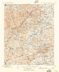 Pisgah 1905 topographic map thumbnail