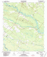 Point Caswell 1983 topographic map thumbnail