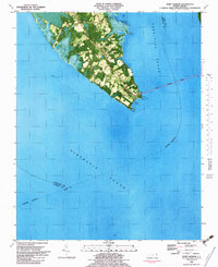 Point Harbor 1982 topographic map thumbnail