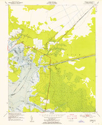 Ponzer 1951 topographic map thumbnail
