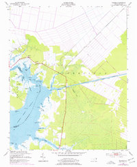 Ponzer 1951 topographic map thumbnail