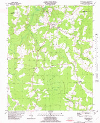 Powellsville 1982 topographic map thumbnail