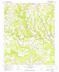 Powhatan 1964 topographic map thumbnail