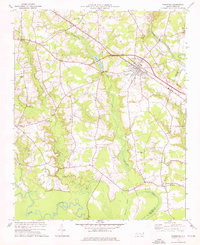 Princeton 1974 topographic map thumbnail