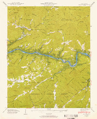 Proctor 1940 topographic map thumbnail