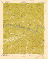 Proctor 1941 topographic map thumbnail