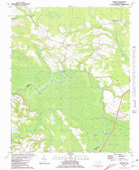 Quitsna 1981 topographic map thumbnail
