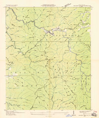 Rainbow Springs 1935 topographic map thumbnail