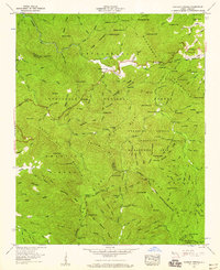 Rainbow Springs 1957 topographic map thumbnail