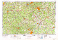 Raleigh 1953 topographic map thumbnail