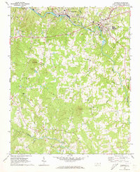 Ramseur 1968 topographic map thumbnail