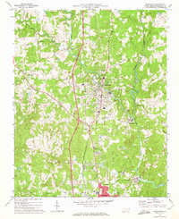Randleman 1970 topographic map thumbnail