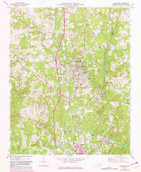 Randleman 1970 topographic map thumbnail