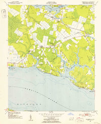 Ransomville 1951 topographic map thumbnail
